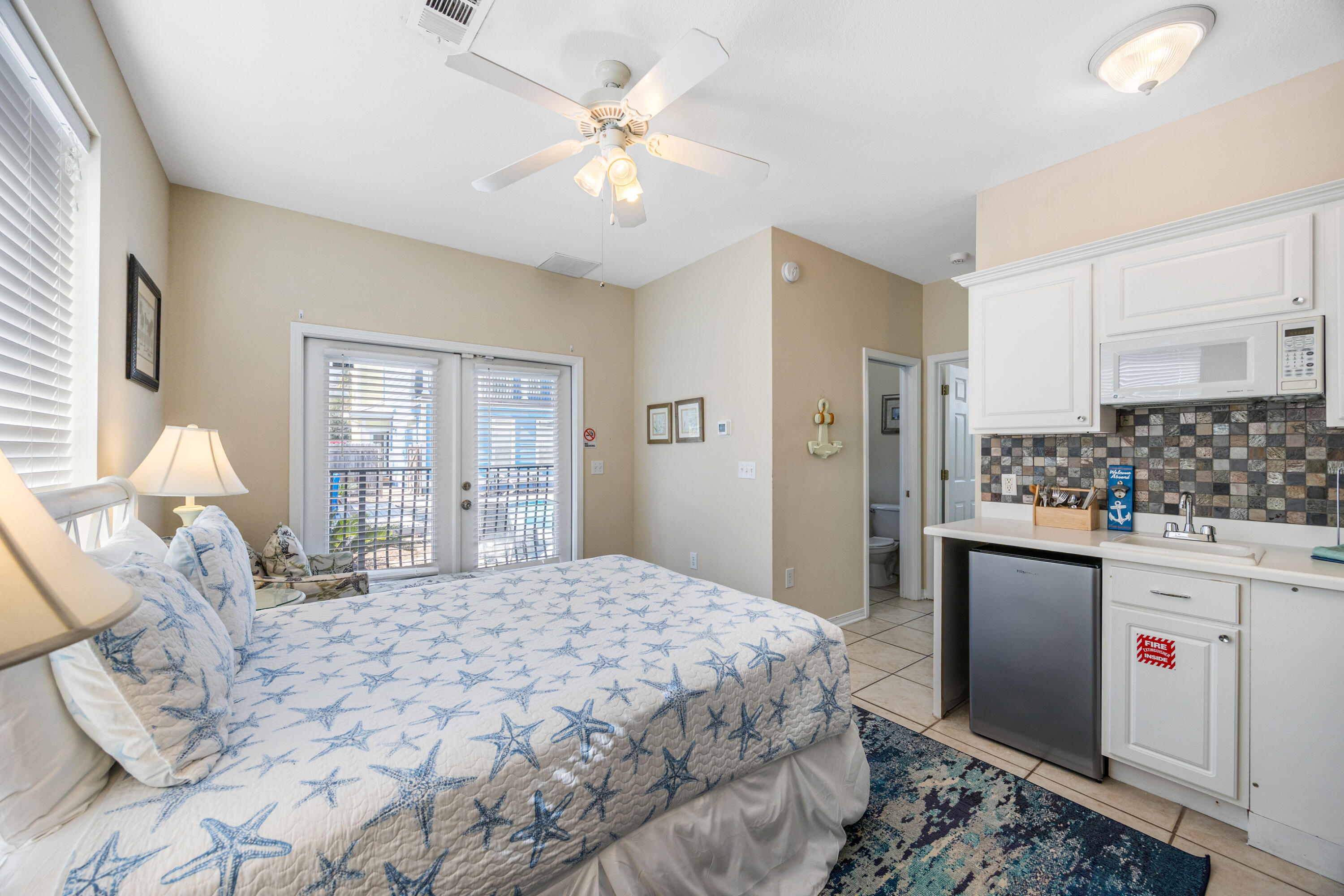 77 Mark Street Destin, FL 32541 - Photo 46 of 57 Primary Bedroom w/ Kitchenette