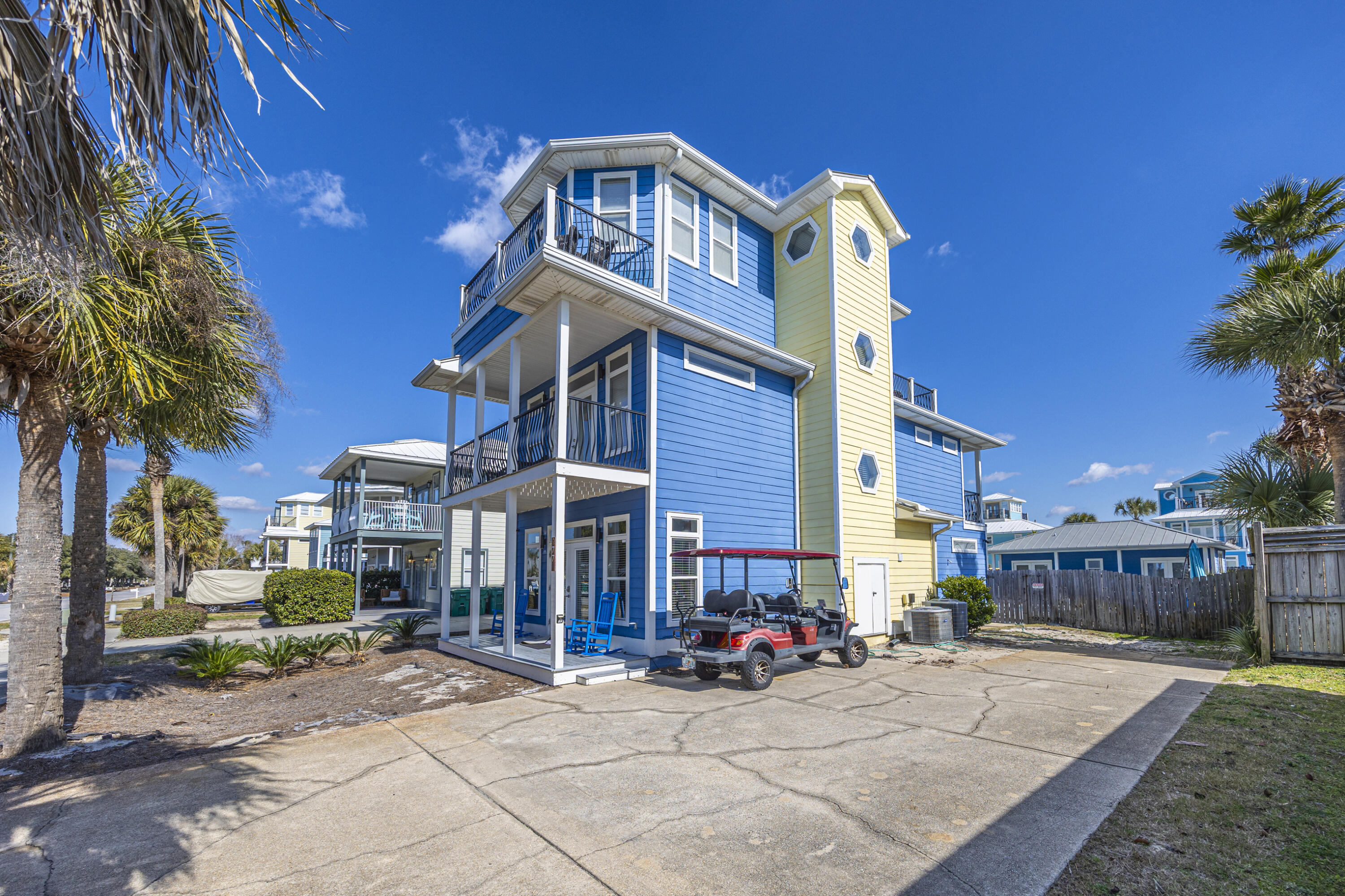 77 Mark Street Destin, FL 32541 - Photo 5 of 57 Front Porch + 4 Balconies!