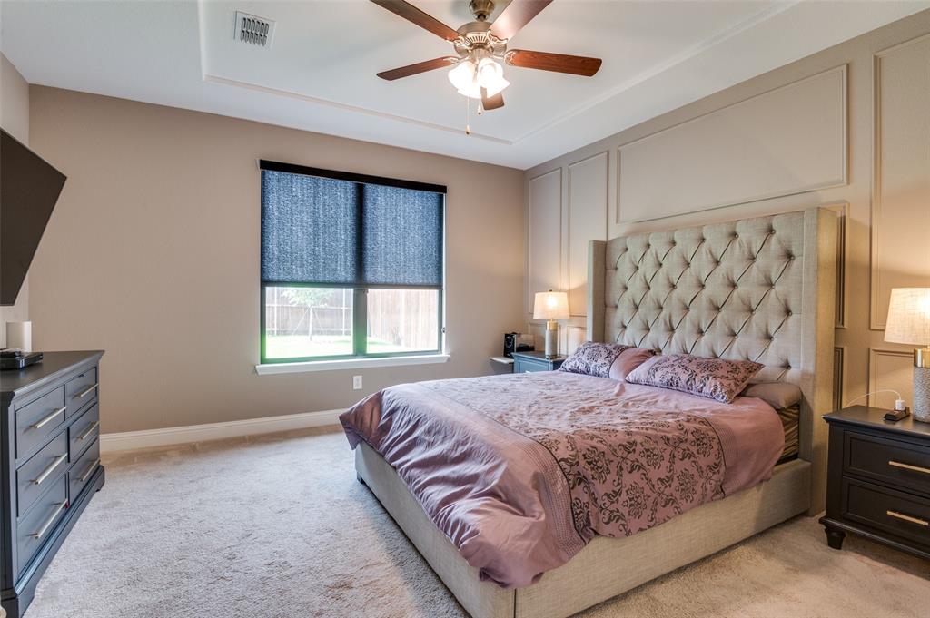 1749 Wassel Road Fort Worth, TX 76052 - Photo 12 of 25 a bedroom with a bed and a window