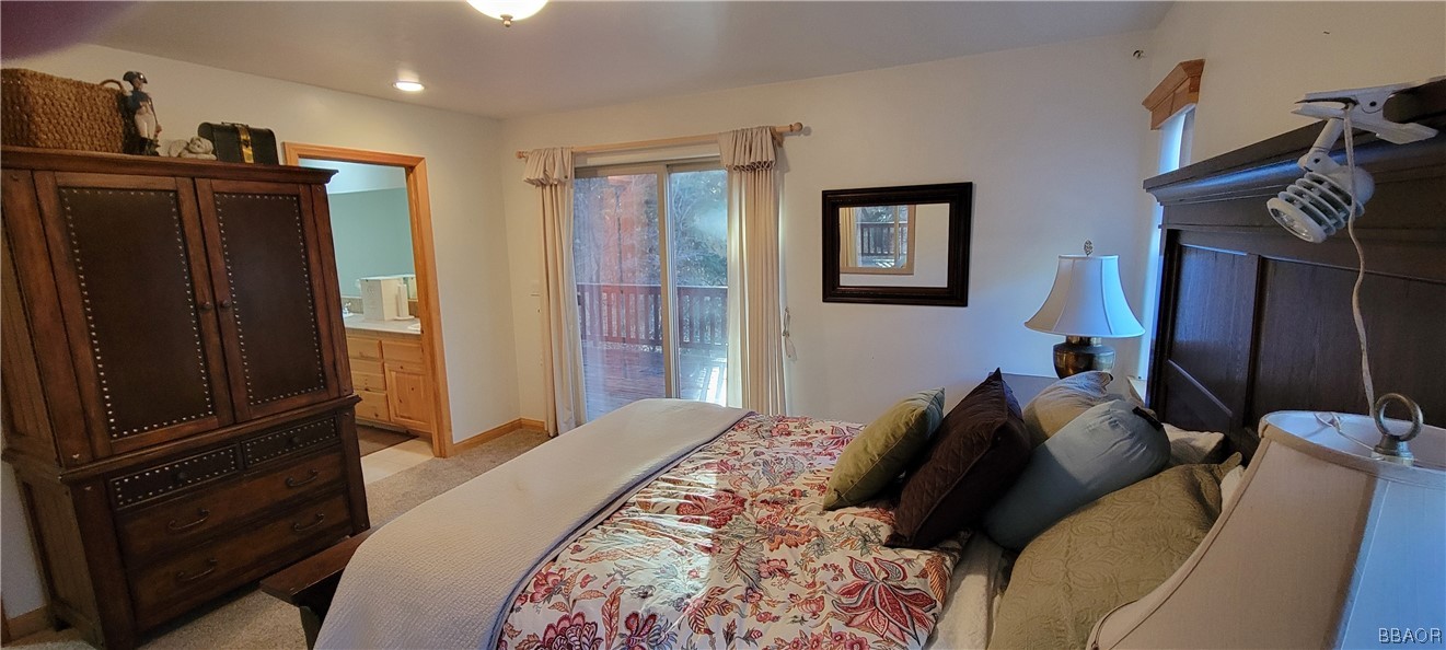 1685 Angels Camp Road Big Bear City, CA 92314 - Photo 12 of 35 a bedroom with furniture and a closet