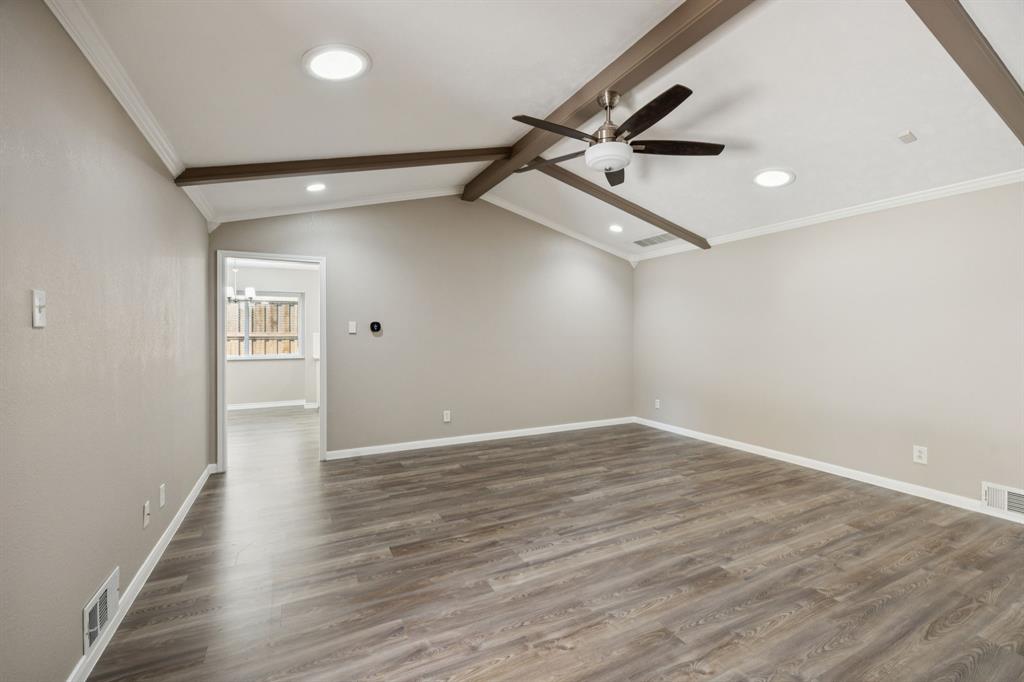 9536 Millridge Drive Dallas, TX 75243 - Photo 7 of 33 wooden floor in an empty room