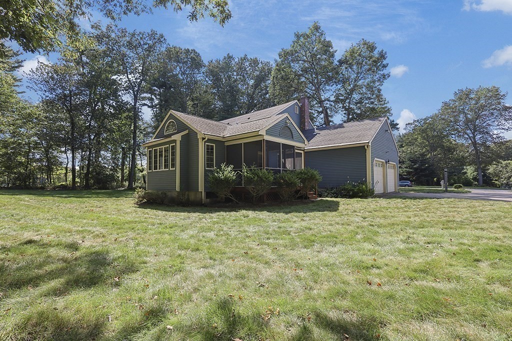6 Lydia Lane Franklin, MA 02038 - Photo 5 of 42 a front view of a house with a garden