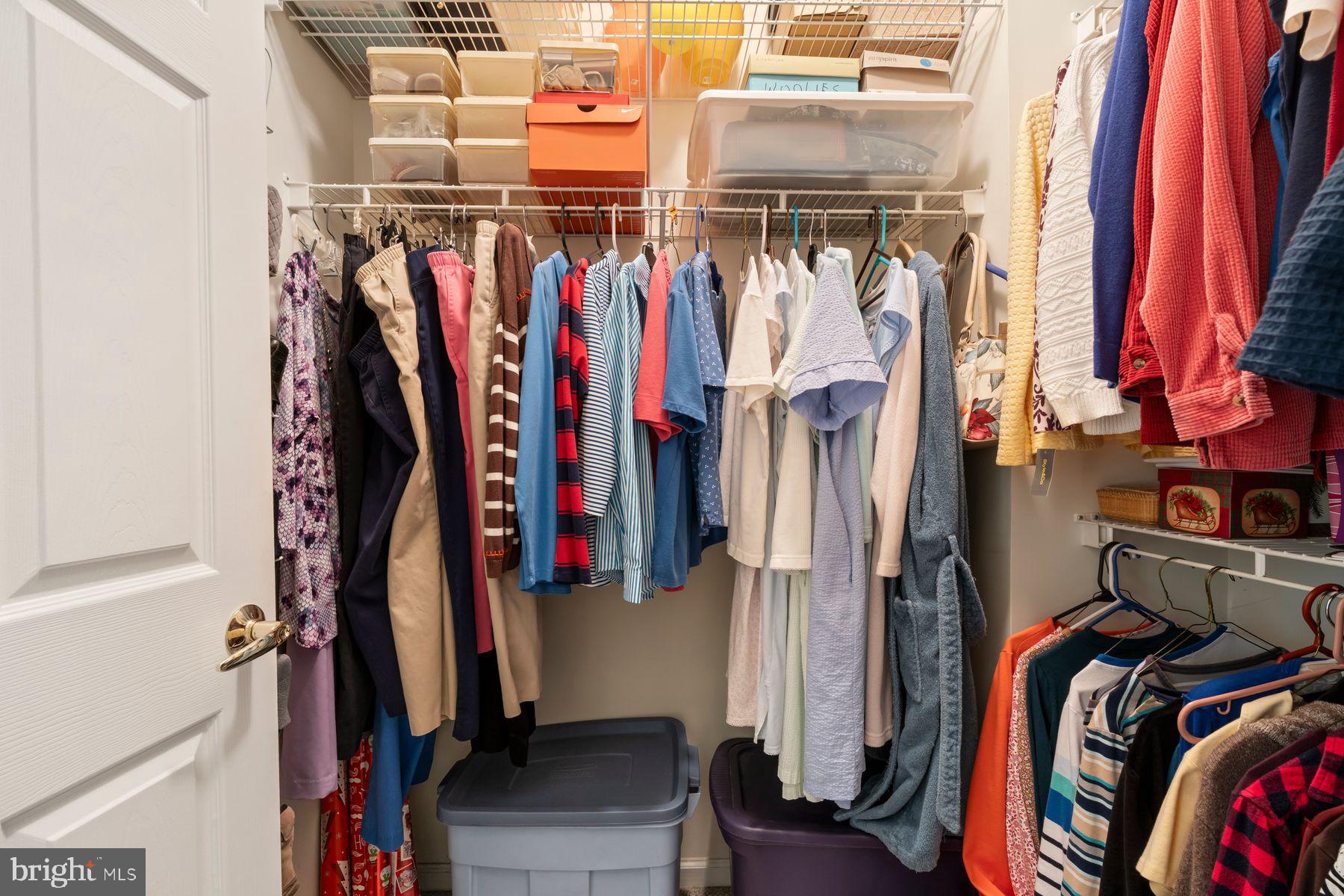 20 Black Eyed Susan Road Langhorne, PA 19047 - Photo 17 of 29 a view of walk in closet with clothes