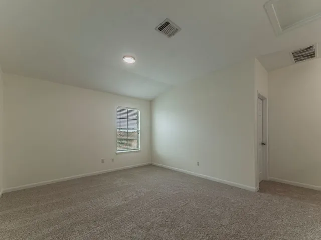 an empty room with a empty space