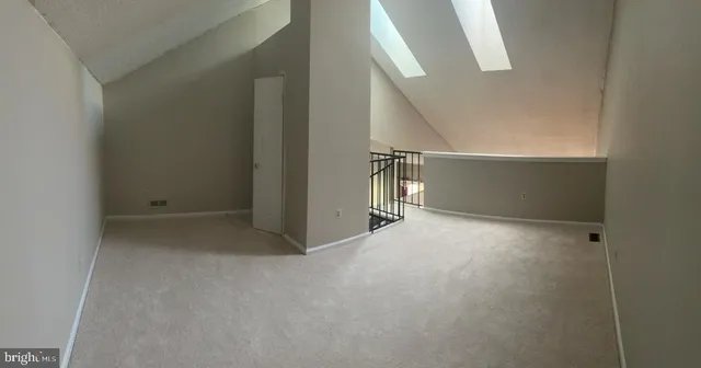 a view of empty room