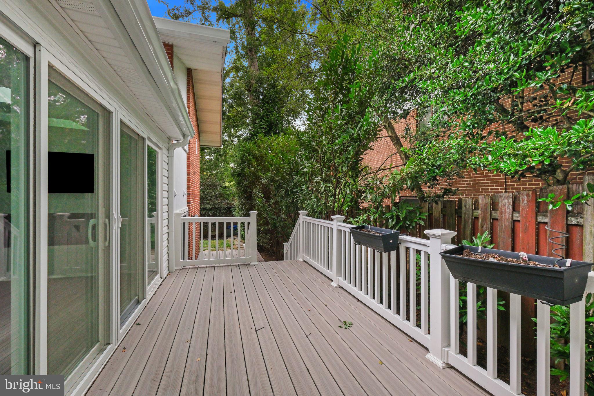 9528 Starmont Road Bethesda, MD 20817 - Photo 15 of 38 Wrap-Around Deck