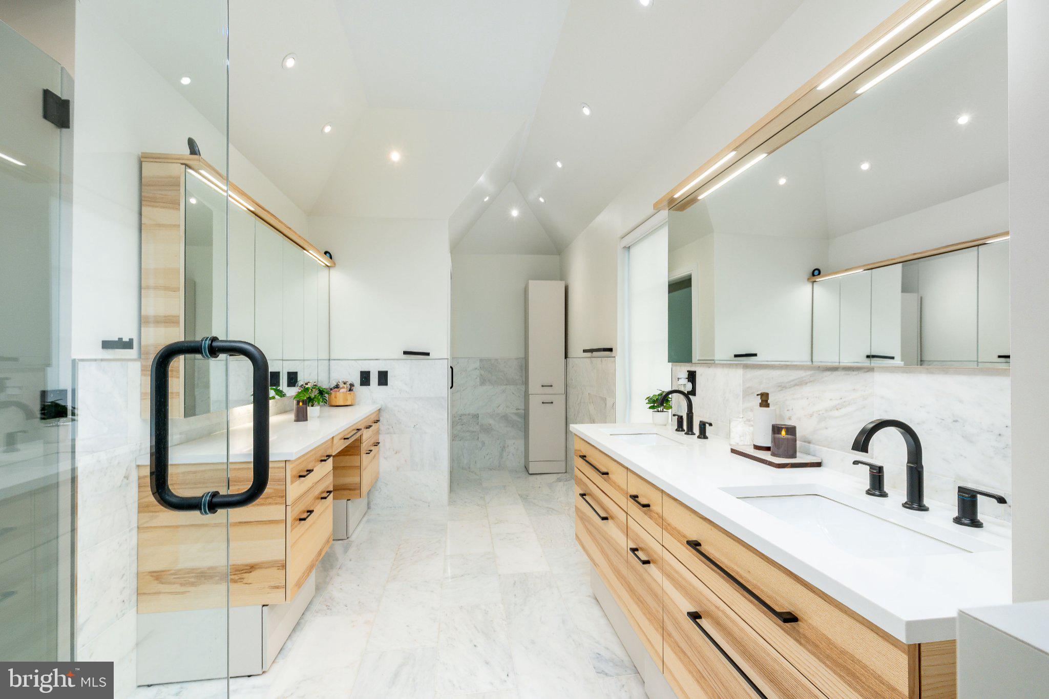 9739 Krewstown Road Philadelphia, PA 19115 - Photo 55 of 84 Sleek modern bathroom with natural tones.