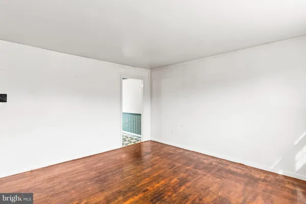 a view of empty room