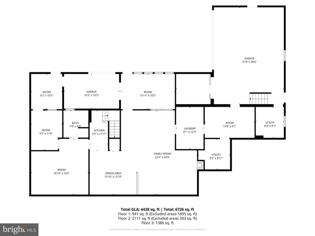 a view of a house with a flower garden