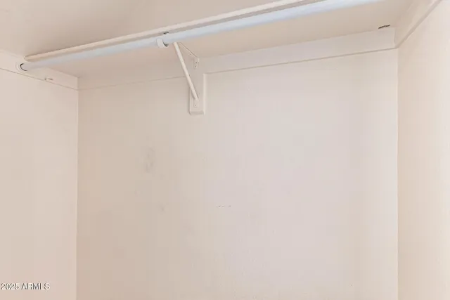 a view of a rack on the wall