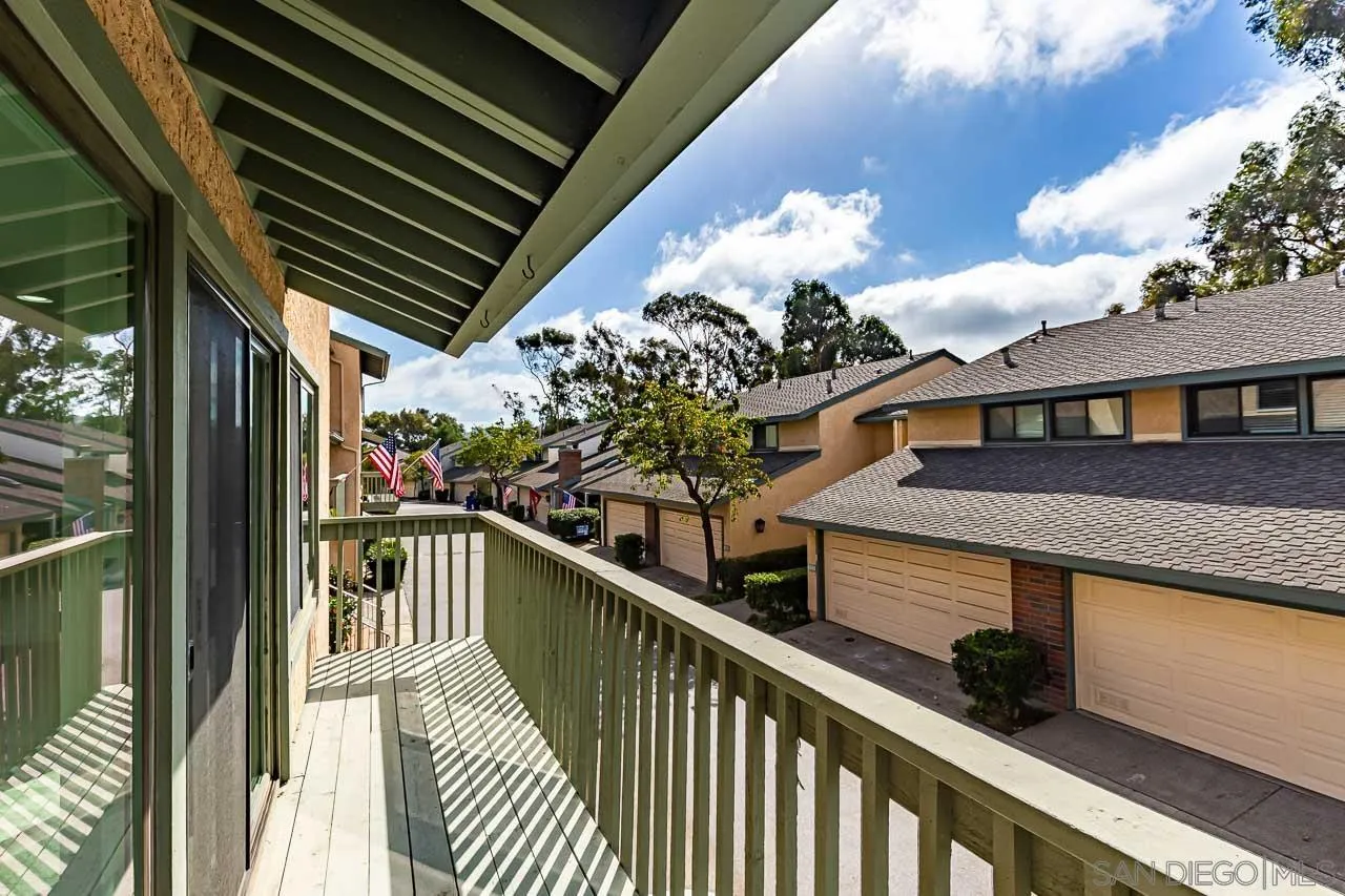 8065 Caminito Gianna La Jolla, CA 92037 - Photo 26 of 27 a view of a balcony with flower plants
