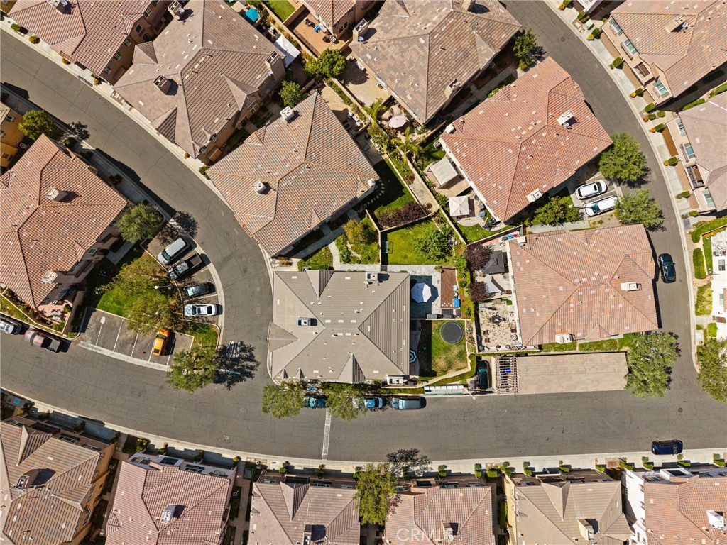 28356 Santa Rosa Lane Saugus, CA 91350 - Photo 42 of 50 an aerial view of a house with a swimming pool
