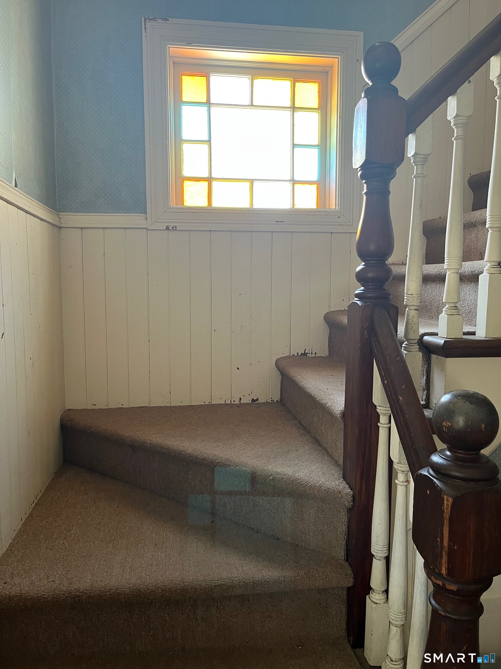 18 Addison Street Putnam, CT 06260 - Photo 9 of 33 staircase leading to 2nd floor