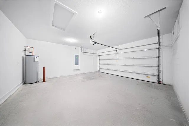 a view of a room with storage and utility room