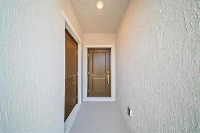 a view of a hallway