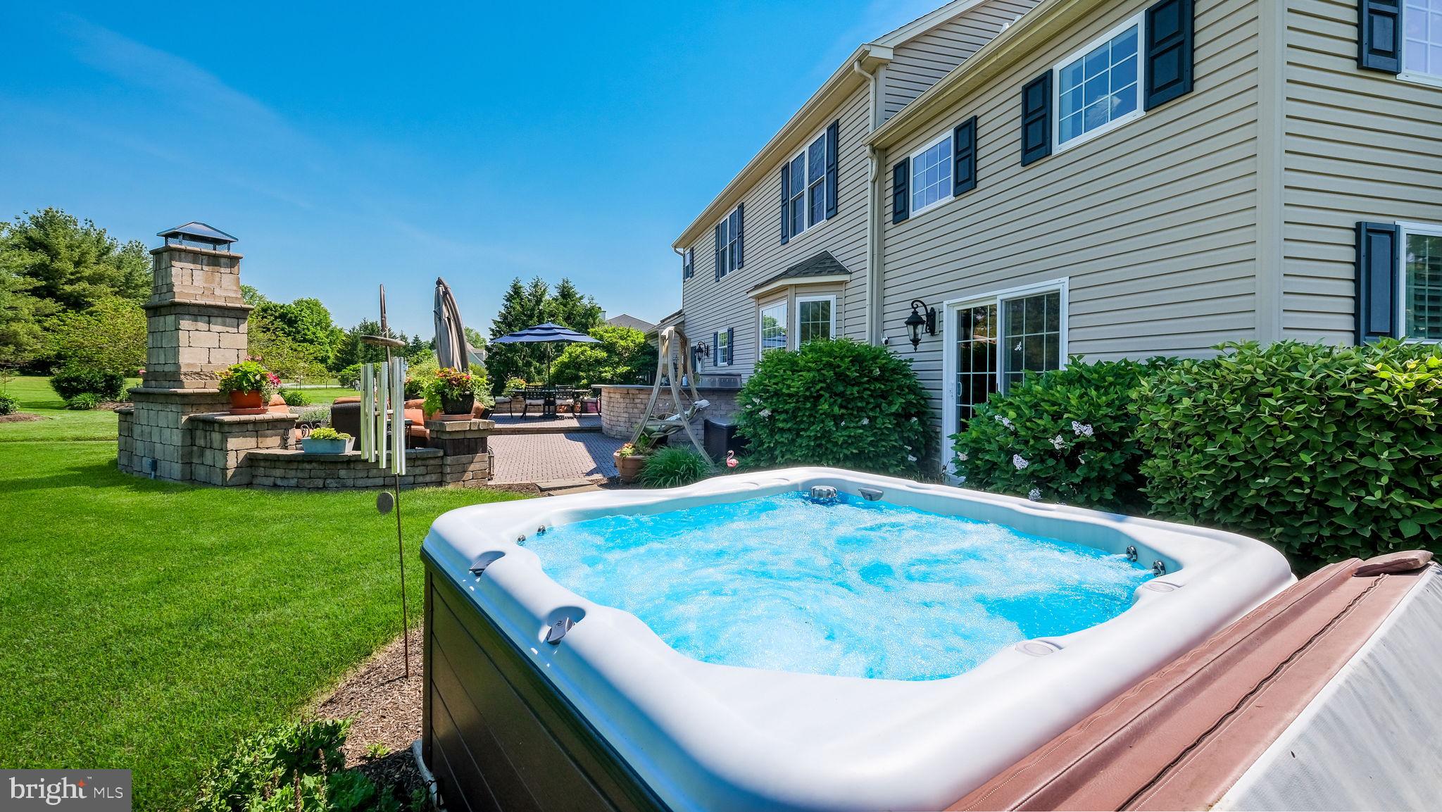 4805 Cheshire Road Doylestown, PA 18902 - Photo 69 of 89 Inviting Hot Tub