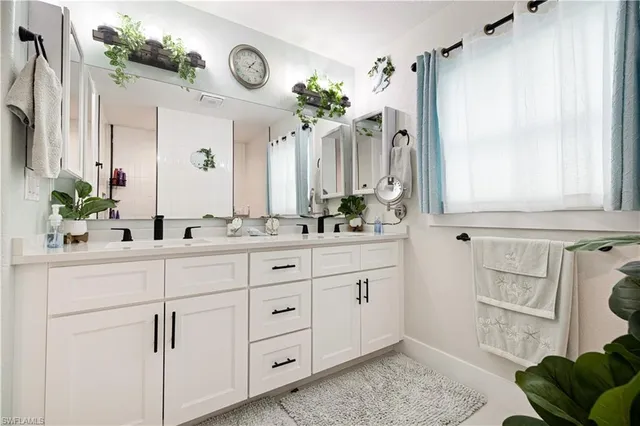 a close view of walk in closet