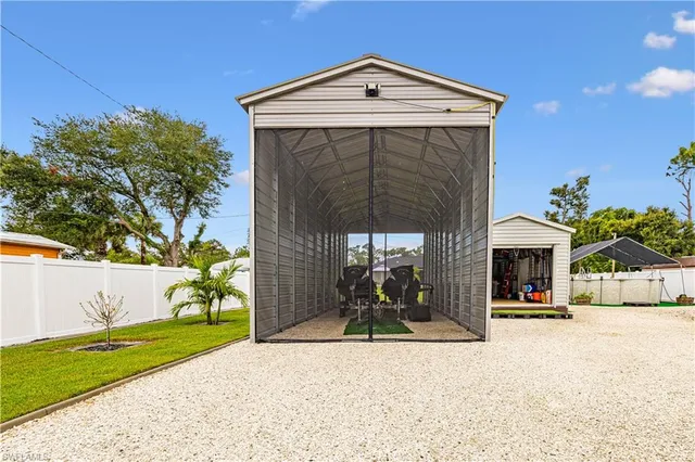 a view of storage and utility room