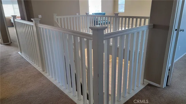 a view of a livingroom with furniture