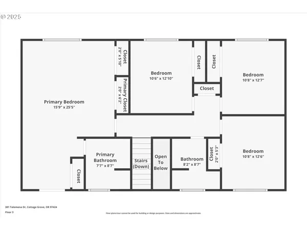 $839,000 | 381 Talemena Drive, Cottage Grove, OR 97424