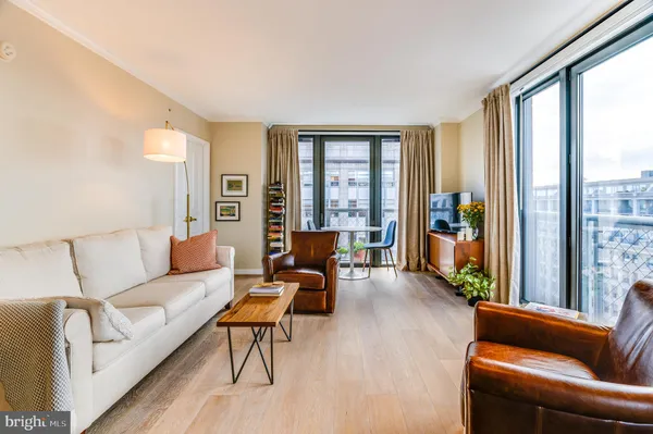 a view of a building with a city view