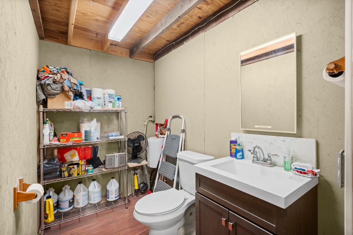 2400 Bowler Road Magnolia, TX 77355 - Photo 39 of 48 a utility room with a sink a washer and dryer