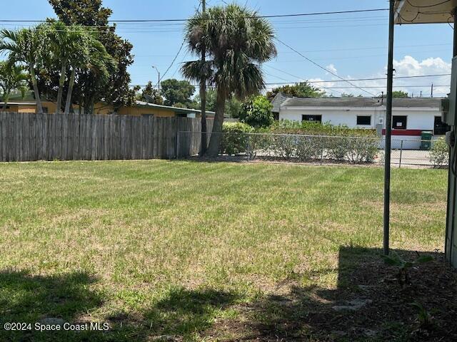 941 Croton Road Melbourne, FL 32935 - Photo 6 of 26 a view of backyard with green space