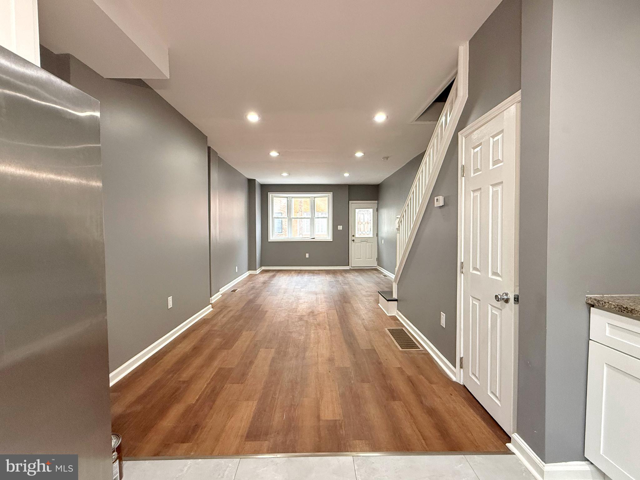 1114 Mercy Street Philadelphia, PA 19148 - Photo 9 of 35 a view of hallway with wooden floor