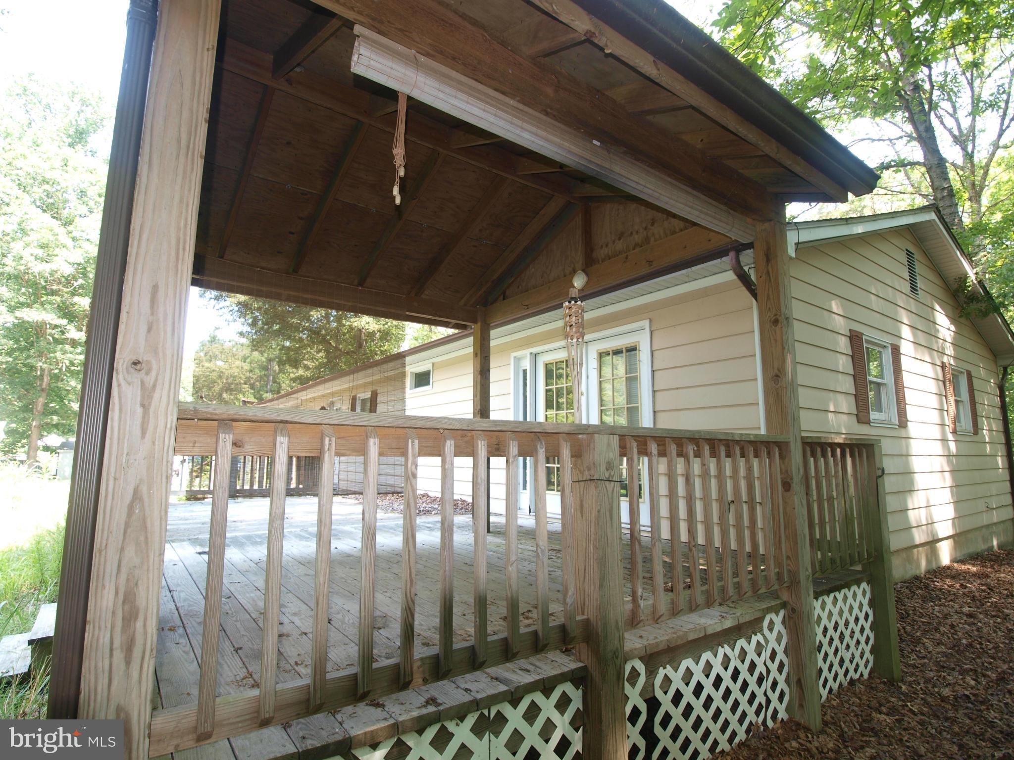 Covered Porch off Maser Bedroom