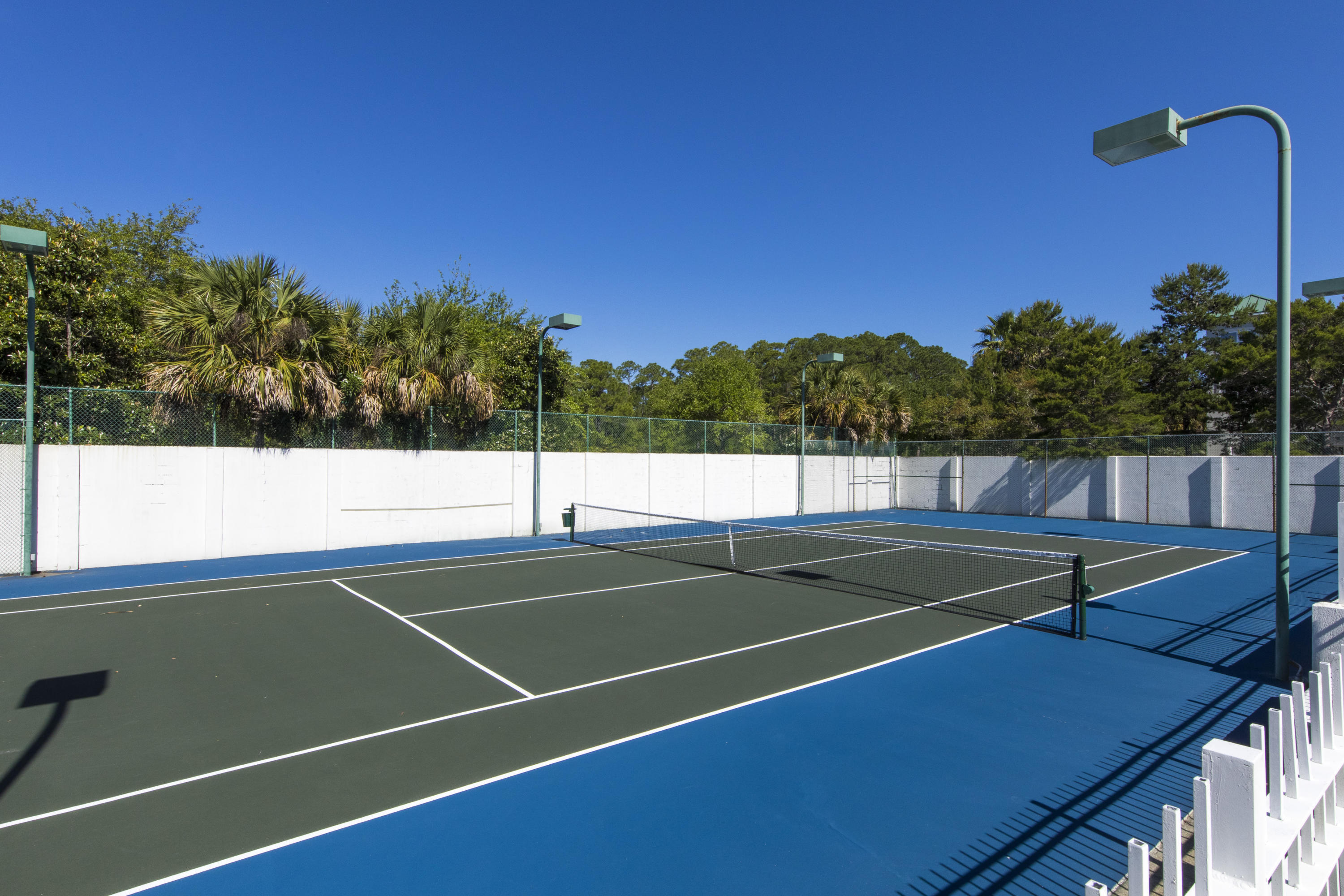 Lot 7 White Cliffs Drive Santa Rosa Beach, FL 32459 - Photo 6 of 12 a view of tennis court with trees