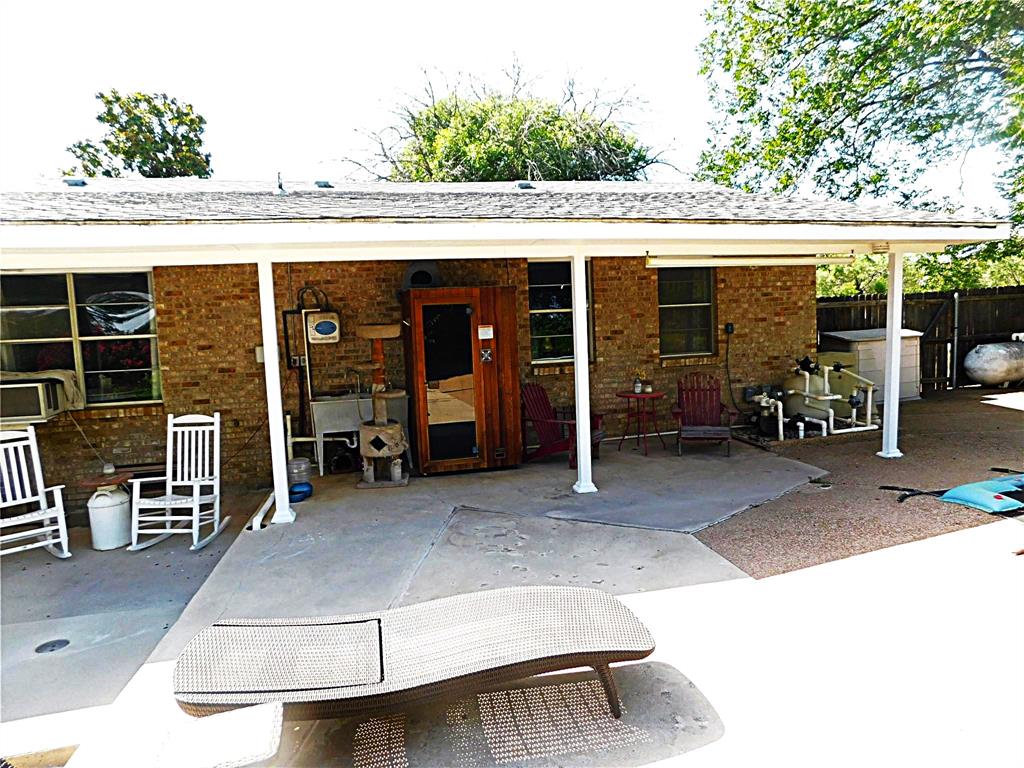 202 River Oaks Road Early, TX 76802 - Photo 34 of 37 a view of a patio with table and chairs