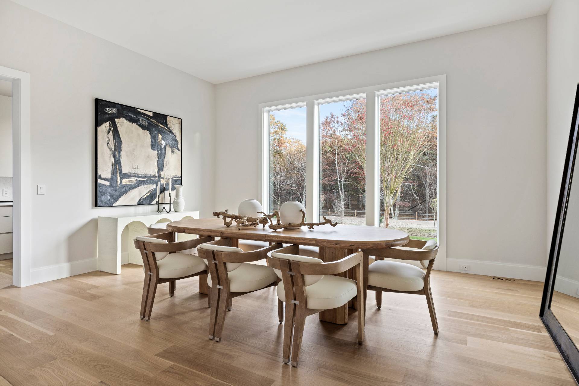 2069 Deerfield Road Sag Harbor, NY 11963 - Photo 15 of 37 a view of a dining room with furniture and window