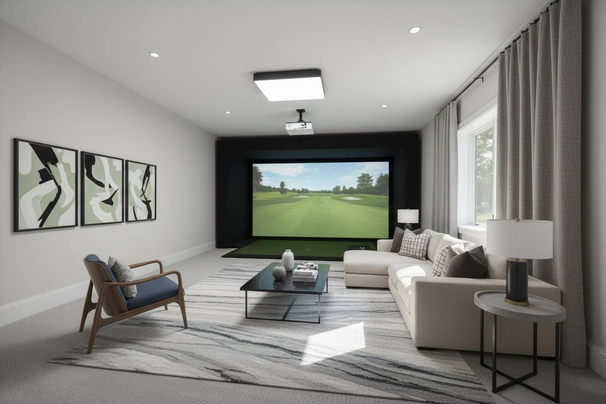 2069 Deerfield Road Sag Harbor, NY 11963 - Photo 28 of 37 a living room with furniture and a flat screen tv