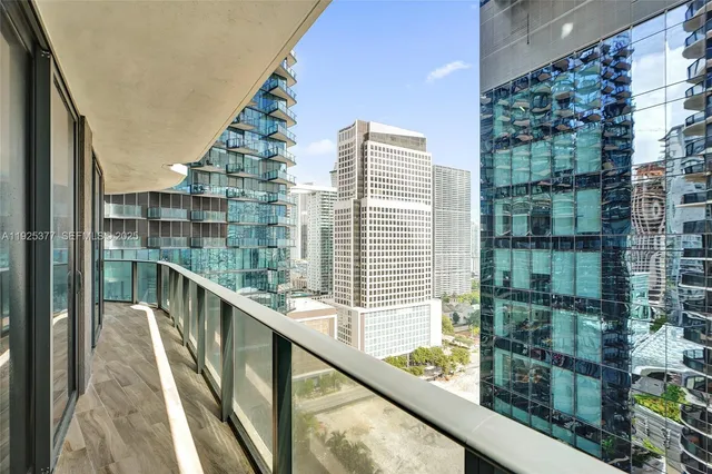a city view from a balcony with outdoor space