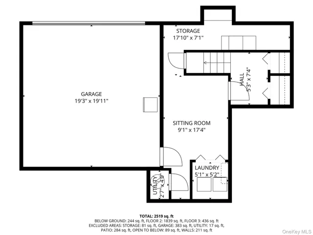 a picture of a floor plan
