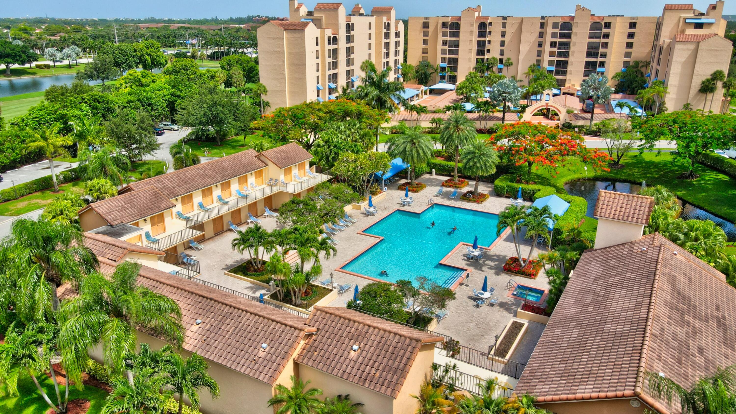 7201 Promenade Drive, Unit 102 Boca Raton, FL 33433 - Photo 52 of 55 Promenade pool and office