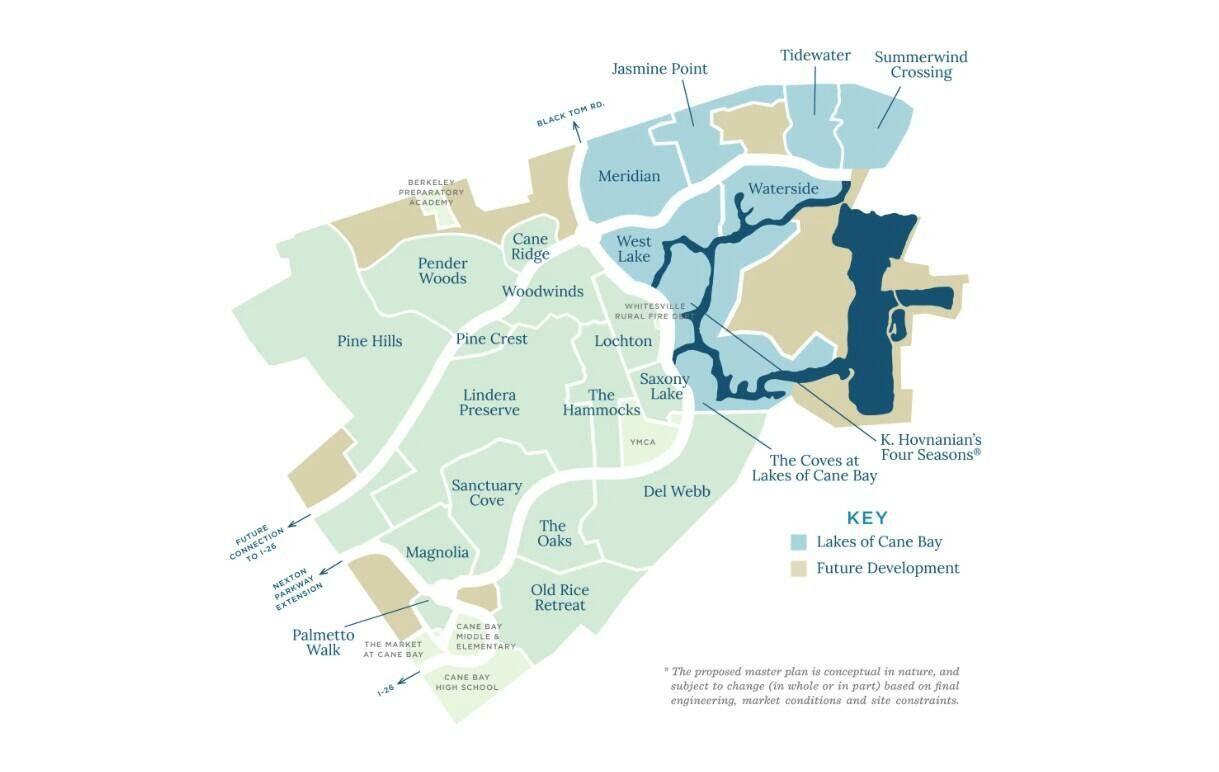 761 Sienna Way Summerville, SC 29486 - Photo 51 of 69 Cane Bay Map