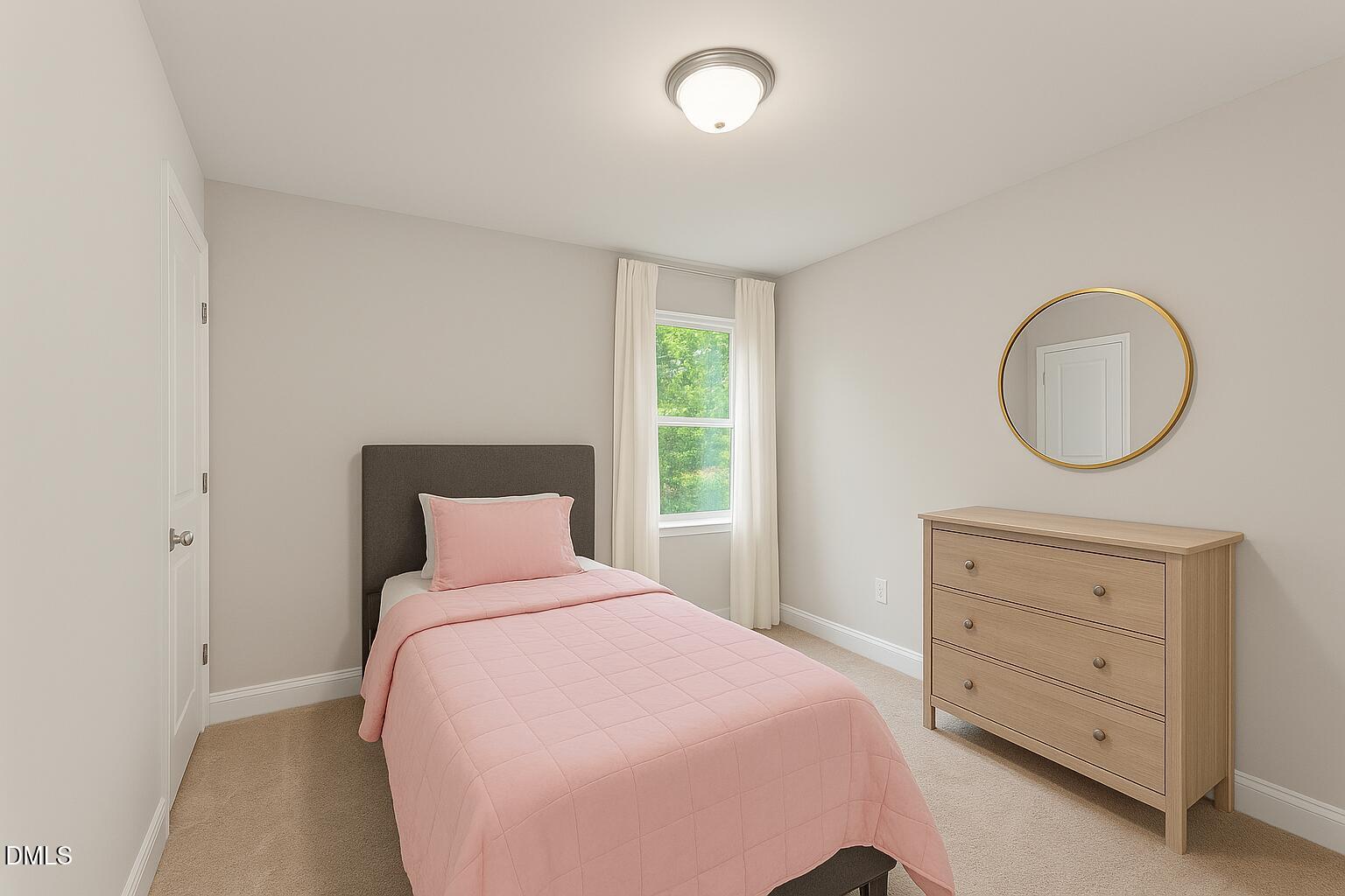 2504 Fleming Road Fuquay-Varina, NC 27526 - Photo 37 of 41 a bedroom with a bed and a dresser