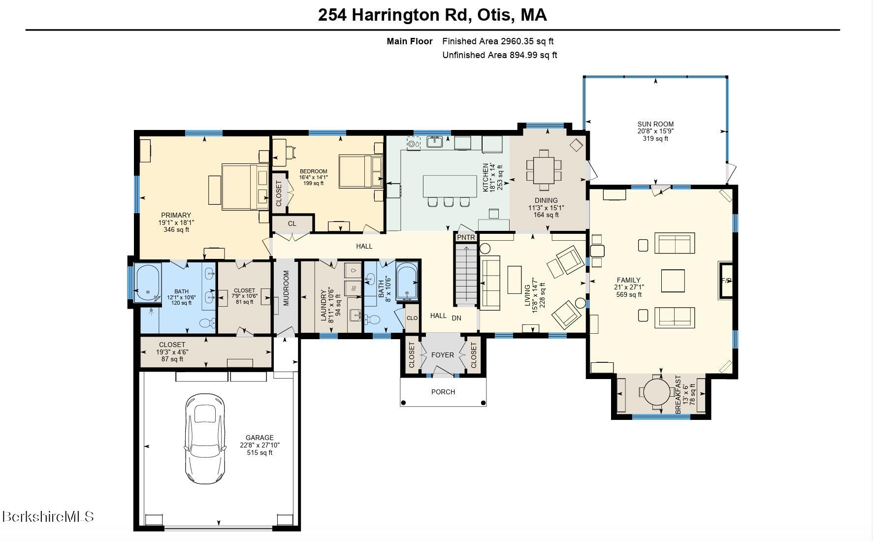 254 Harrington Road Otis, MA 01253 - Photo 3 of 64 MAIN FLOOR