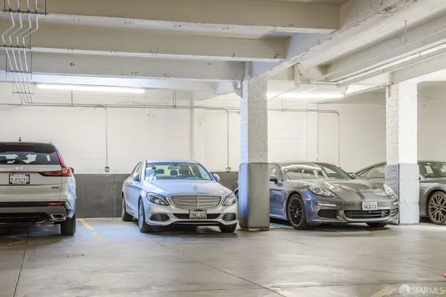 a front view of a building