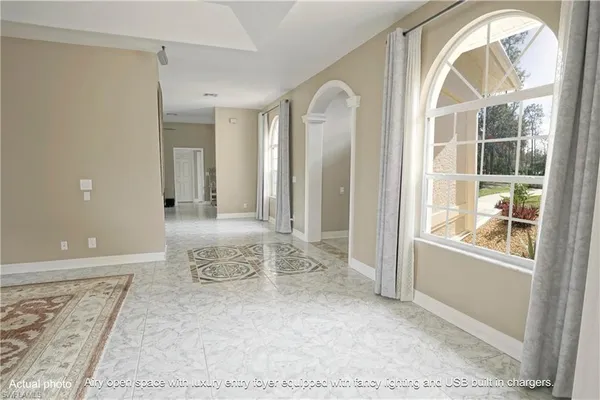 a view of a small space