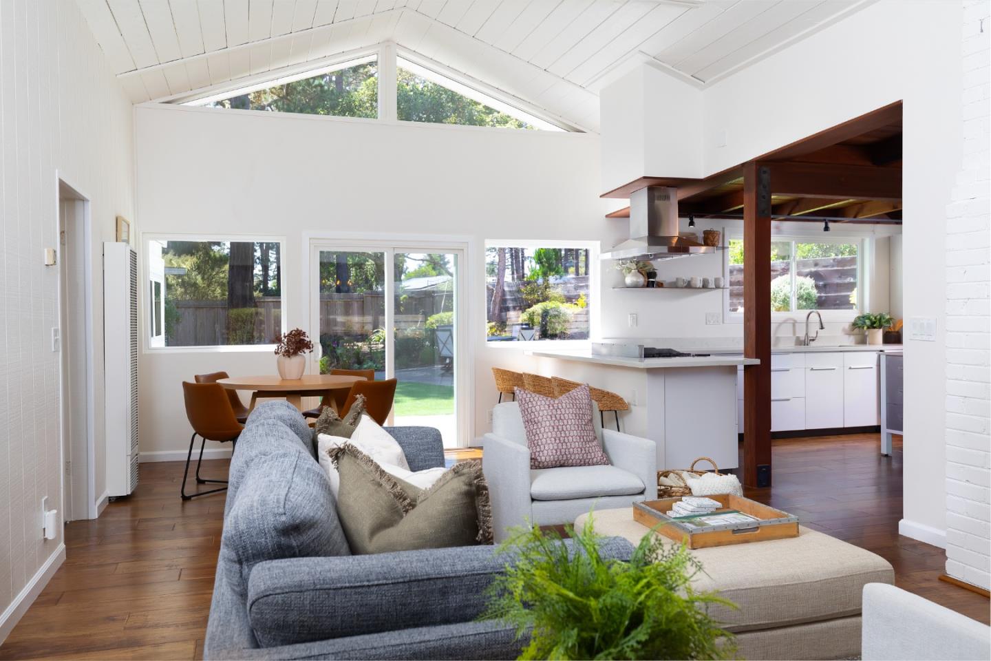4138 Crest Road Pebble Beach, CA 93953 - Photo 13 of 38 a living room with furniture and a large window