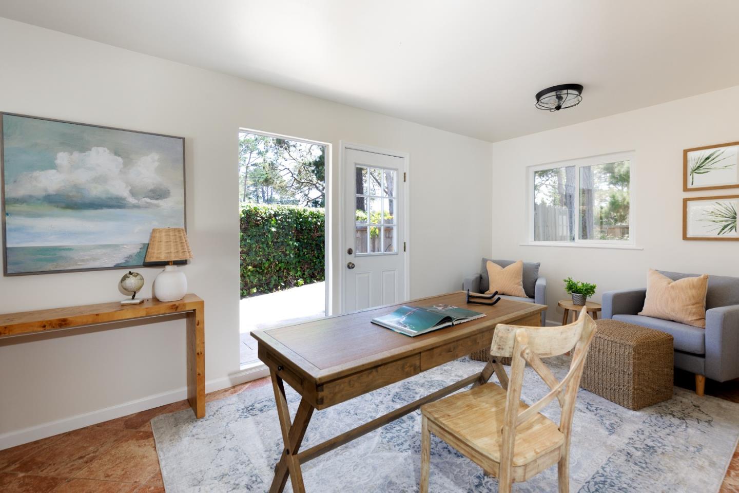 4138 Crest Road Pebble Beach, CA 93953 - Photo 15 of 38 a living room with furniture and a window