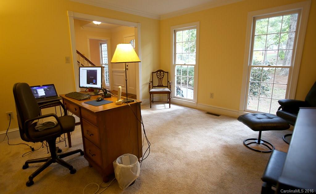 7226 Colony Road Charlotte, NC 28226 - Photo 18 of 24 a workspace room with furniture and a window