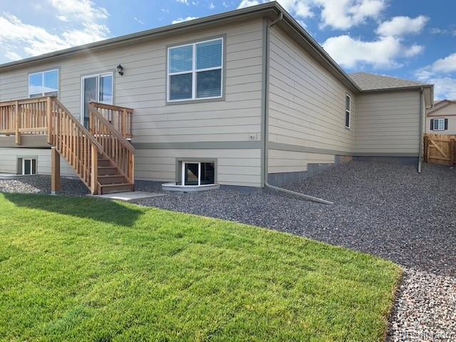 925 Camberly Drive Windsor, CO 80550 - Photo 28 of 29 a view of backyard of house