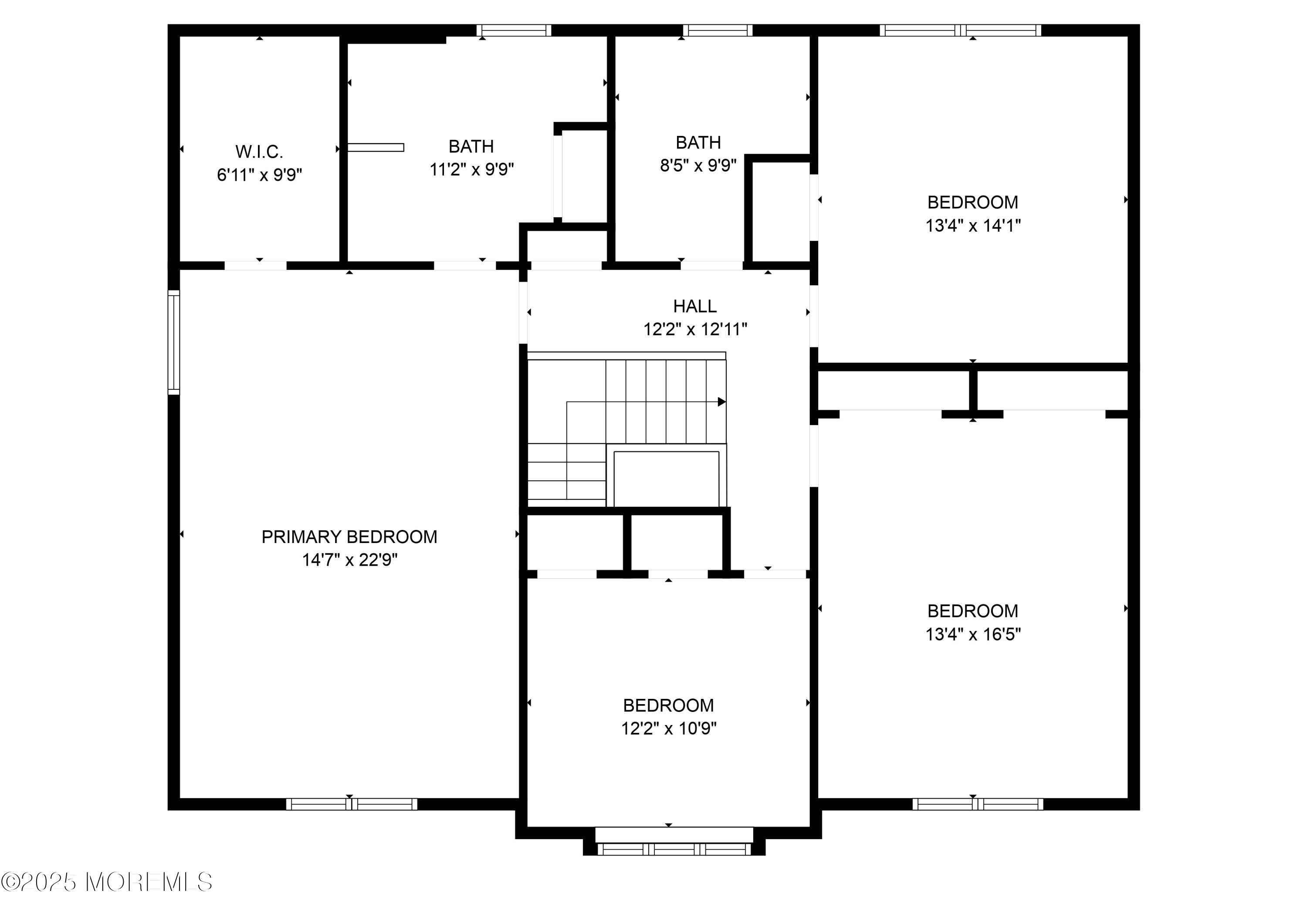 18 Rowena Road Manalapan, NJ 07726 - Photo 41 of 42 18 Rowena Road 2nd Floor Plan