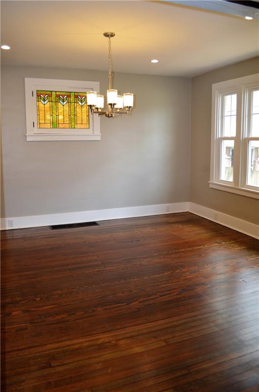 1317 Freeport Road Natrona Heights, PA 15065 - Photo 10 of 24 The dining room also features a stained glass window in addition to the new side windows for nice natural lighting