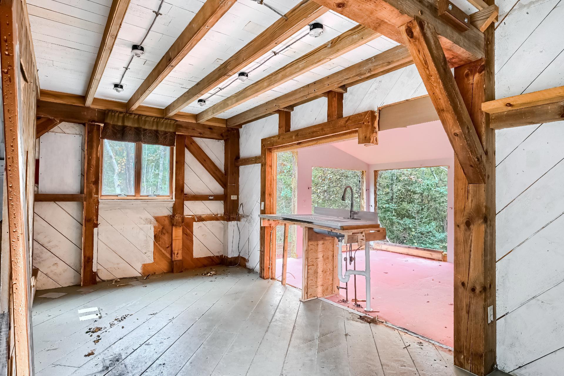 500 Gull Pond Road Wellfleet, MA 02667 - Photo 53 of 62 a view of a porch with furniture and a yard