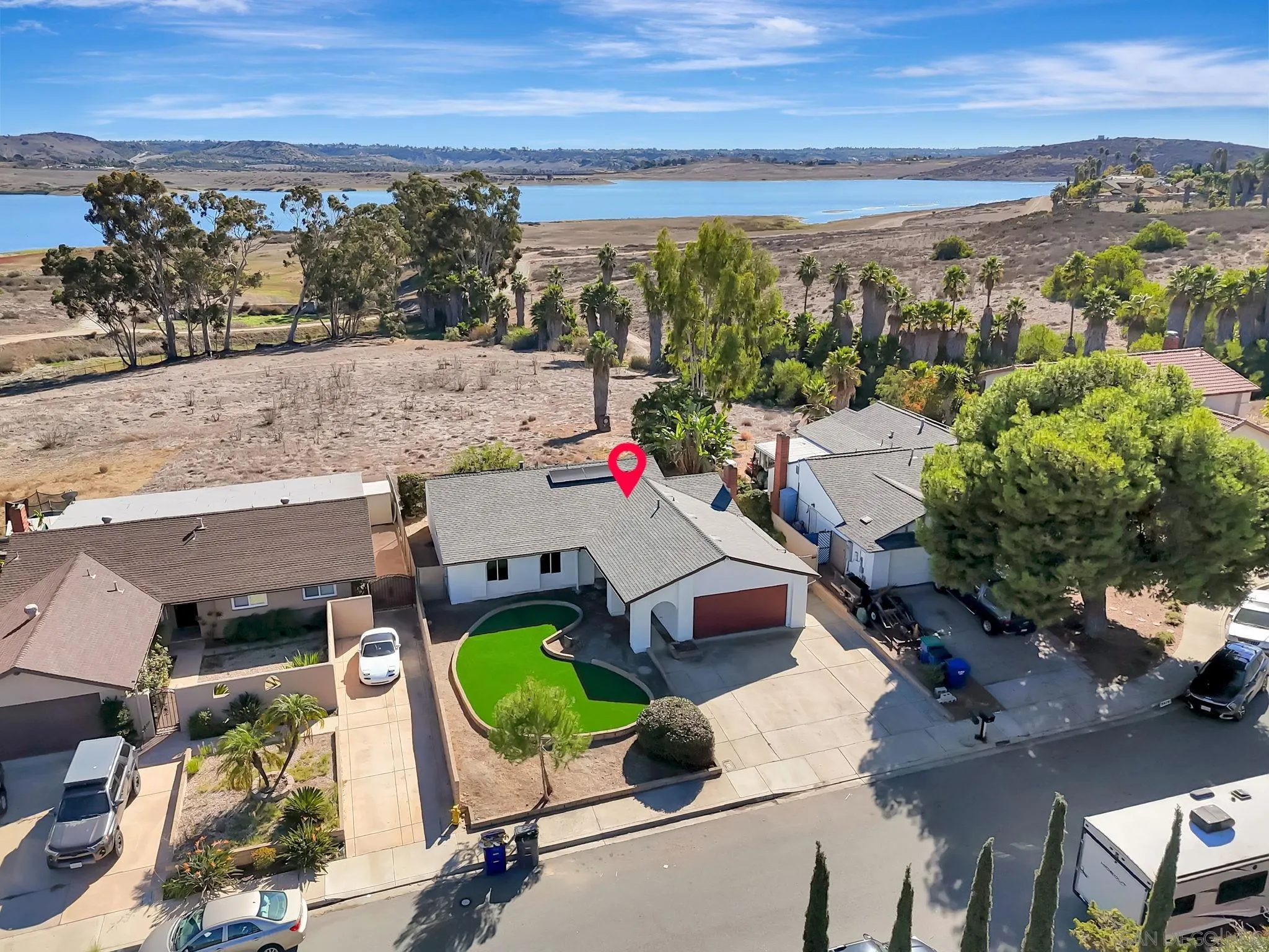 9421 Avenida Acero Spring Valley, CA 91977 - Photo 42 of 47 a view of yard from balcony