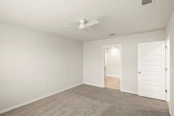 a view of empty room